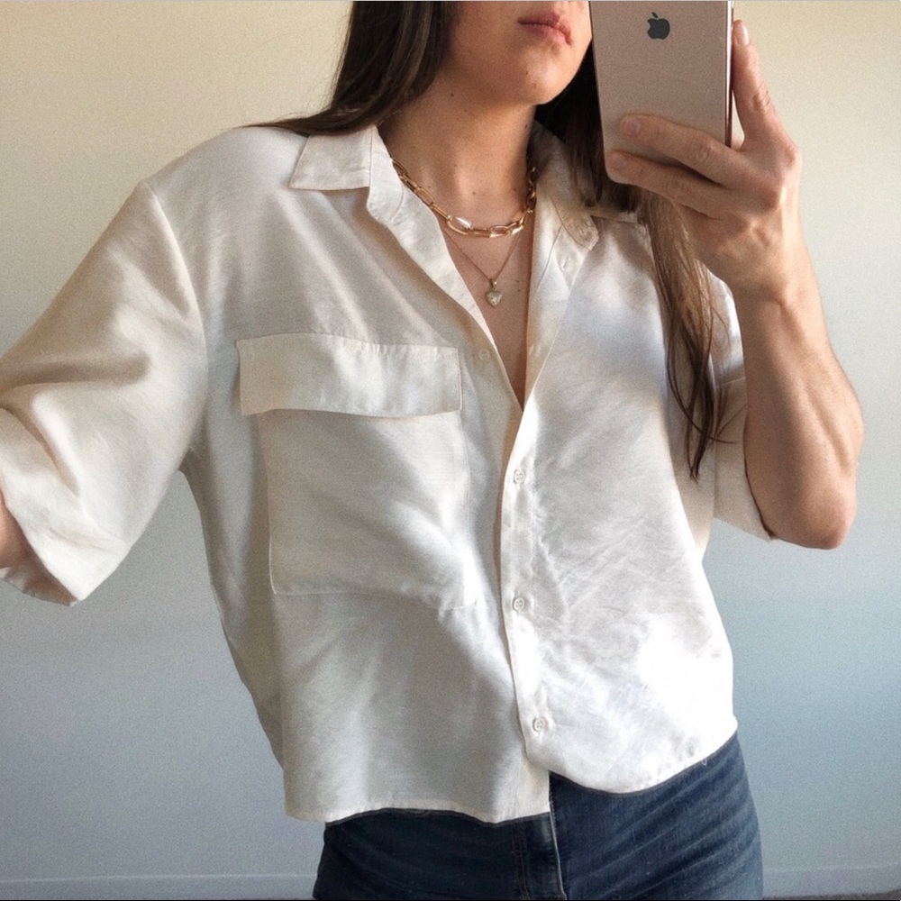 LAST L —Relaxed button up shirt - Picture 6 of 7